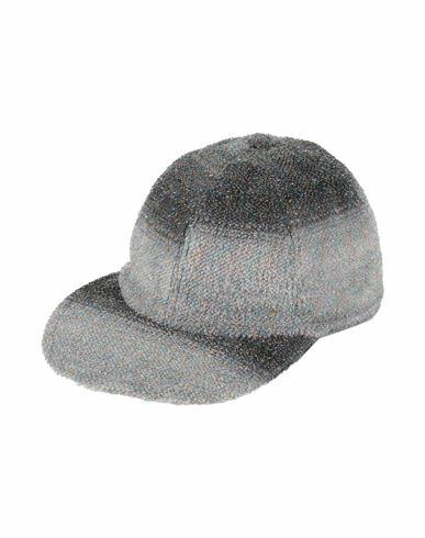 Missoni Woman Hat Grey Cotton, Wool, Polyester Cover