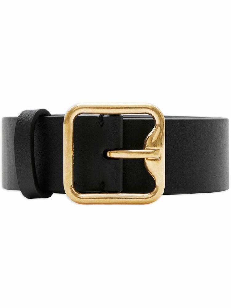 Burberry B Buckle leather belt - Black Cover