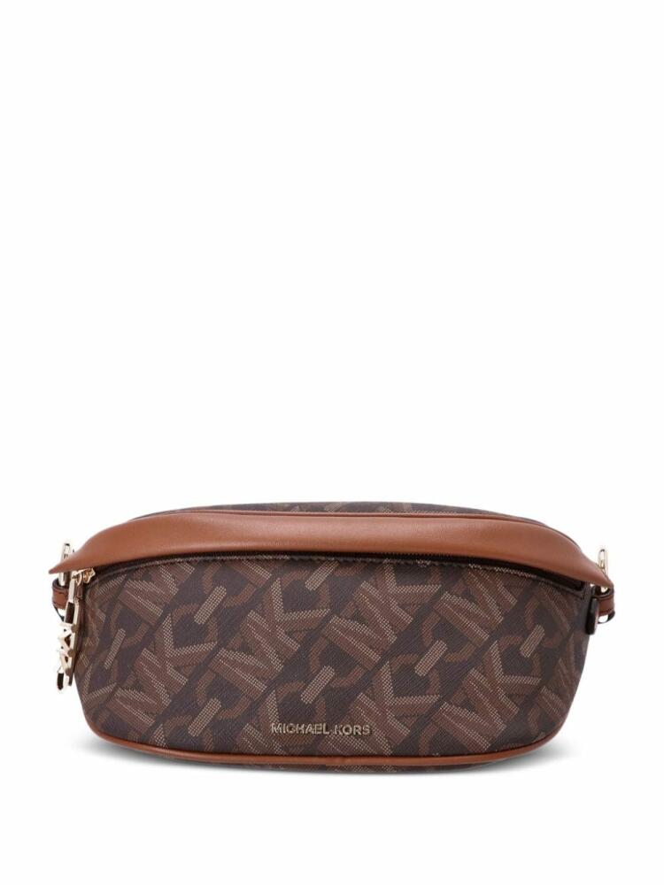 Michael Kors Slater logo-print belt bag - Brown Cover