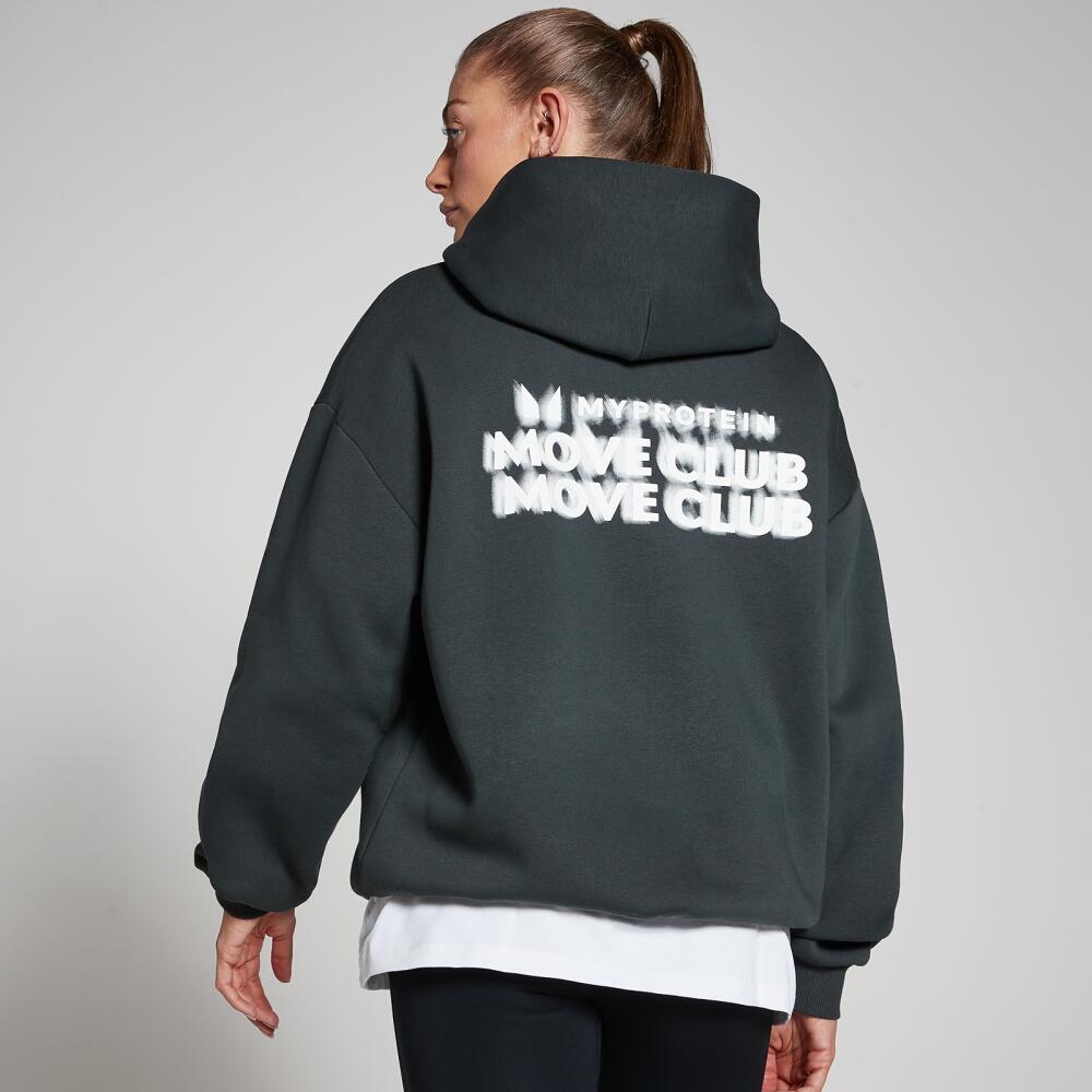 MP Move Club Graphic Hoodie - Washed Black - XXL-XXXL Cover