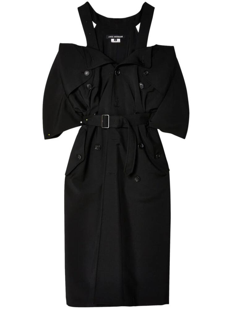 Junya Watanabe trench midi dress - Black Cover