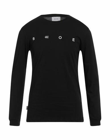 Shoe Man T-shirt Black Cotton Cover