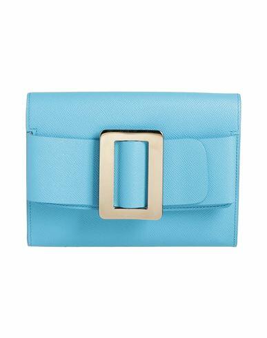 Boyy Woman Handbag Azure Soft Leather Cover