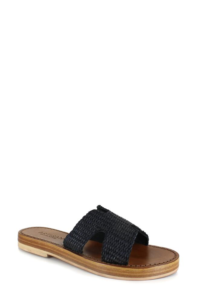 Artisan Crafted By Zigi Kolinna Slide Sandal in Black Cover