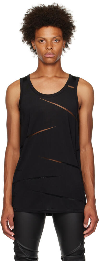 LGN Louis Gabriel Nouchi Black Slashed Tank Top Cover