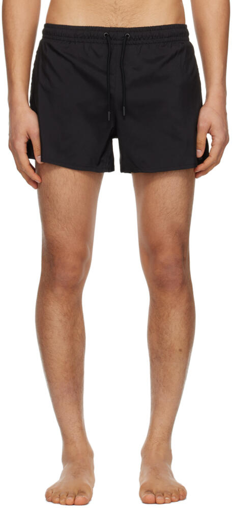 COMMAS Black Short Length Swim Shorts Cover