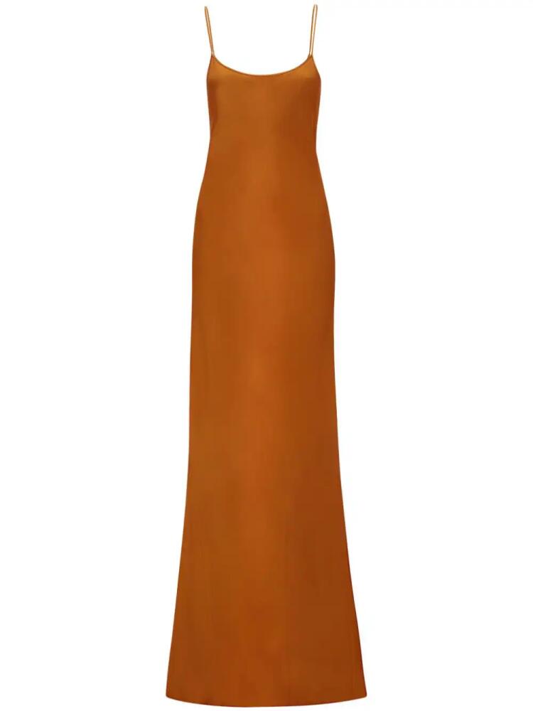 Victoria Beckham cami maxi dress - Orange Cover