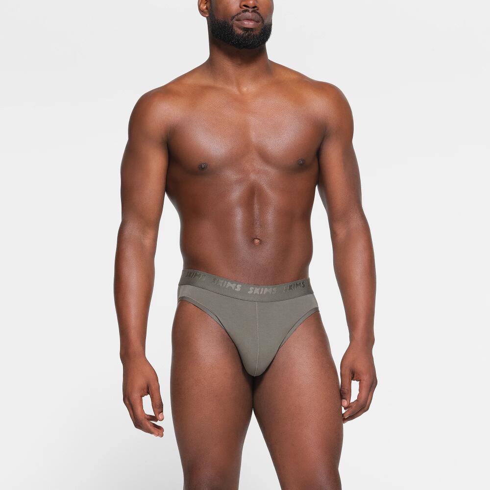 SKIMS Mens Brief | Grey | Medium | SKIMS Stretch Cover