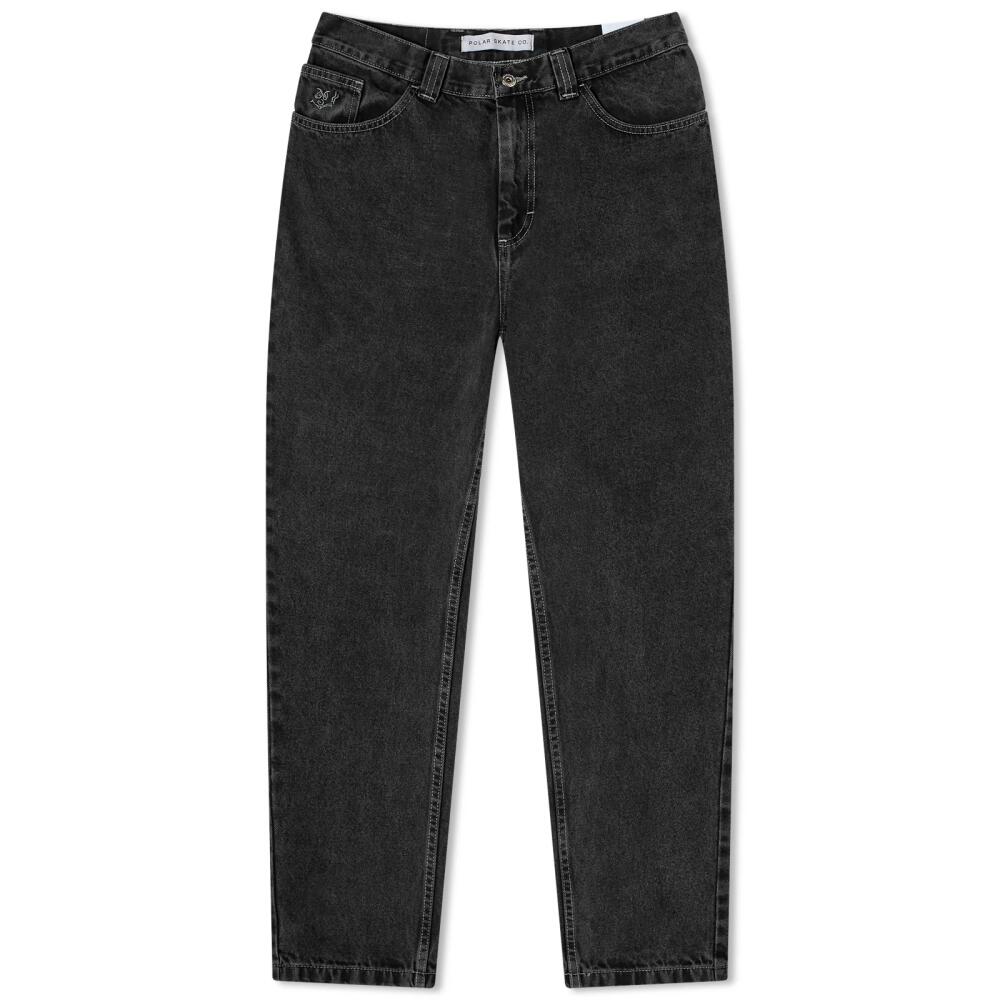 Polar Skate Co. Men's 92! Denim Jeans in Silver Black Cover