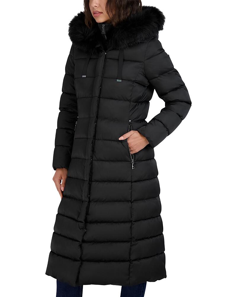 Tahari Nellie Hooded Puffer Coat Cover