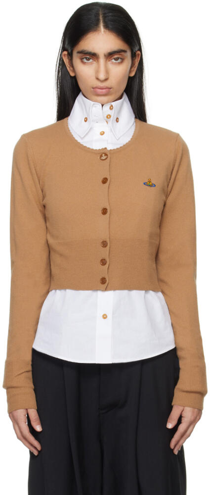 Vivienne Westwood Tan Bea Cardigan Cover