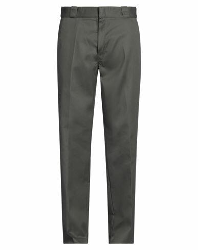 Dickies Man Pants Military green Polyester, Cotton Cover