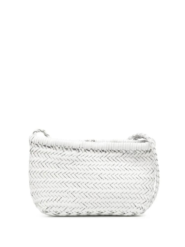 DRAGON DIFFUSION Minsu woven shoulder bag - White Cover