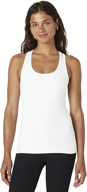 Beyond Yoga Spacedye Step Up Racerback Tank (Cloud White) Women's Clothing Cover