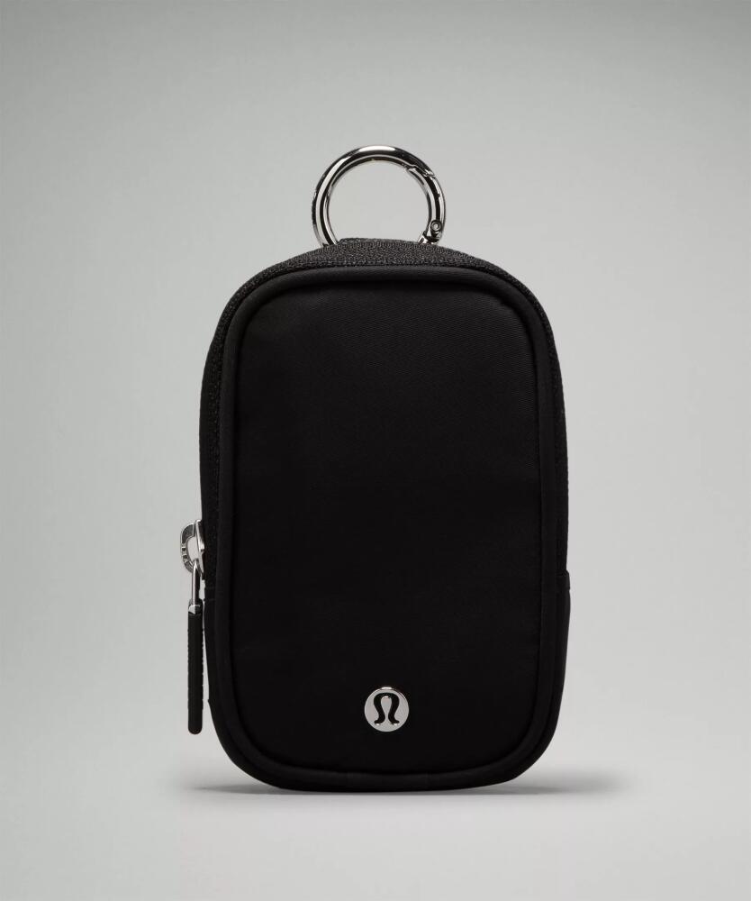 lululemon - Clippable Nano Pouch - Black/Neutral Cover