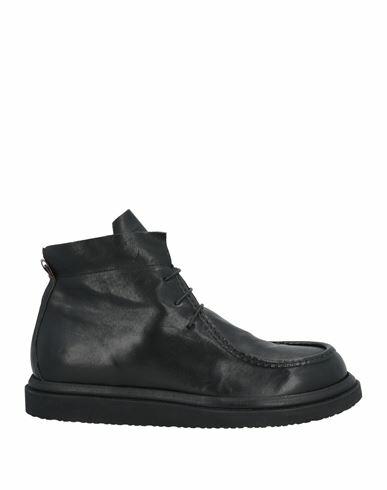 Moma Man Ankle boots Black Leather Cover