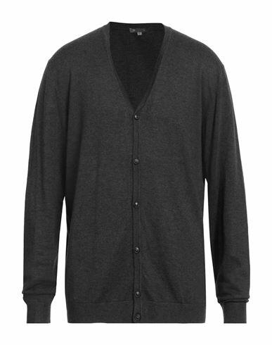 Avignon Man Cardigan Steel grey Viscose, Nylon Cover