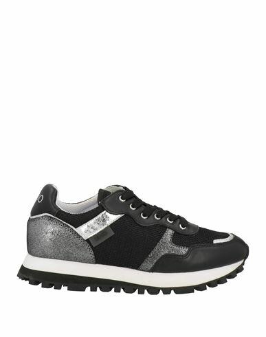 Liu •jo Woman Sneakers Black Textile fibers Cover