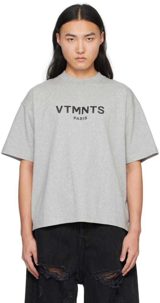 VTMNTS Gray Paris T-Shirt Cover