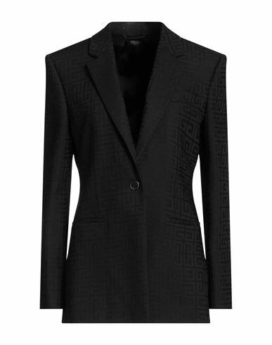 Givenchy Woman Blazer Black Wool Cover