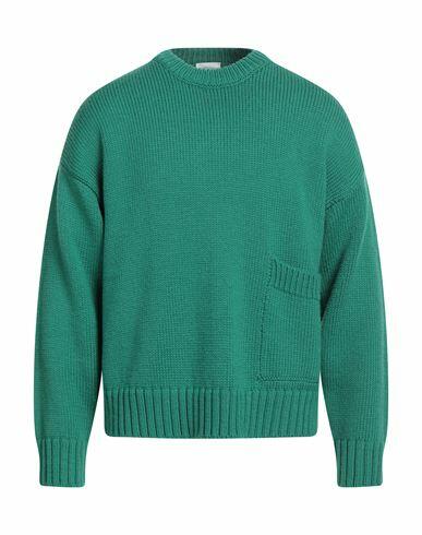 Pt Torino Man Sweater Emerald green Virgin Wool Cover