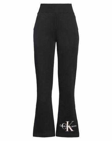 Calvin Klein Jeans Woman Pants Black Cotton, Polyester Cover