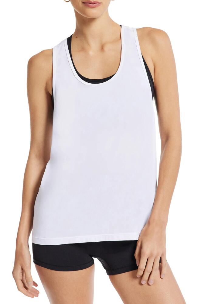 BANDIER Performance Racerback Tank in White Cover