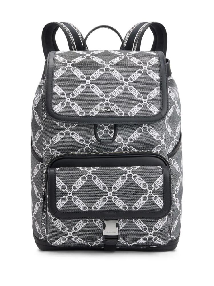 Michael Kors Empire Logo-jacquard backpack - Black Cover