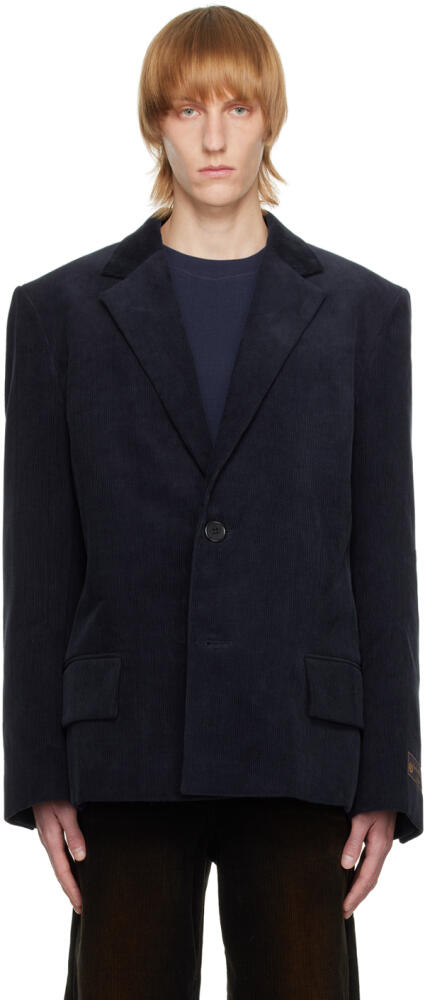 We11done Navy Oversized Blazer Cover