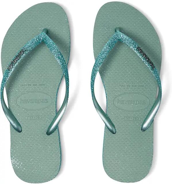 Havaianas Slim Sparkle II Flip Flop Sandal (Clay) Women's Shoes Cover