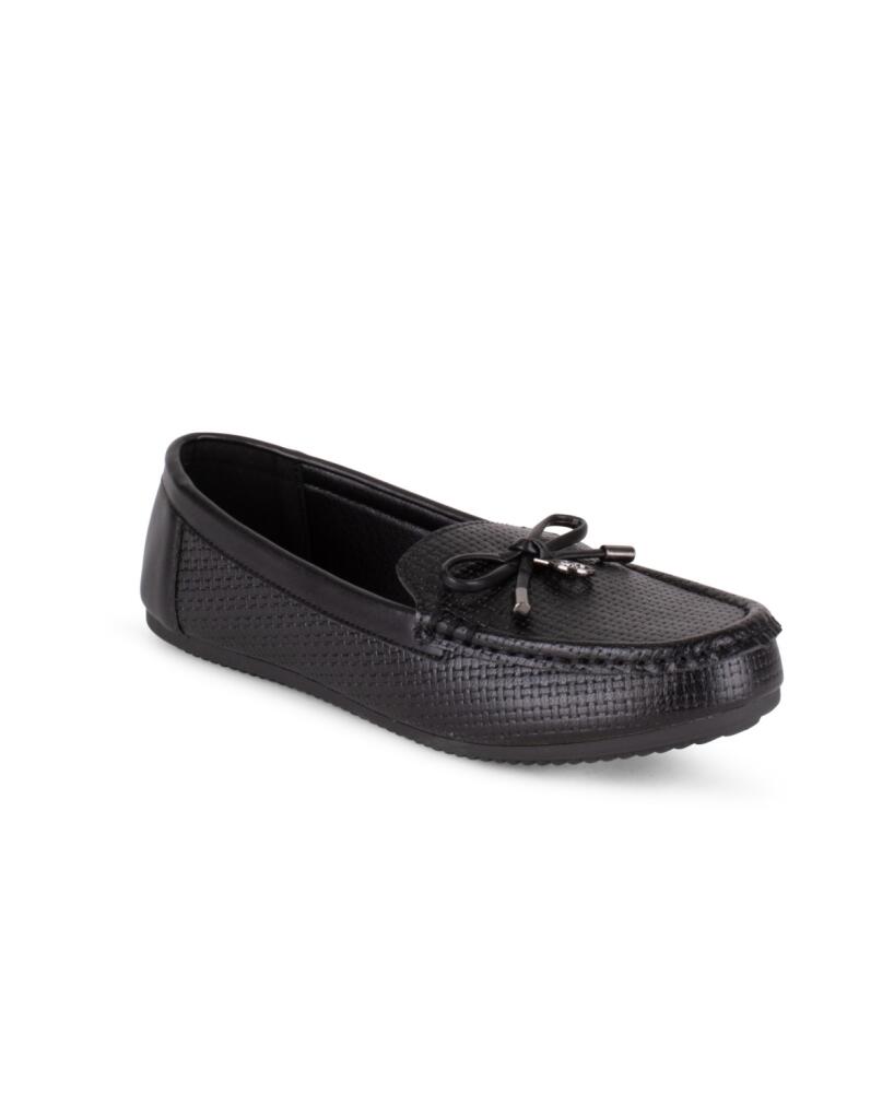 Gloria Vanderbilt Women's Rosemarie Slip On Loafer - Black Cover