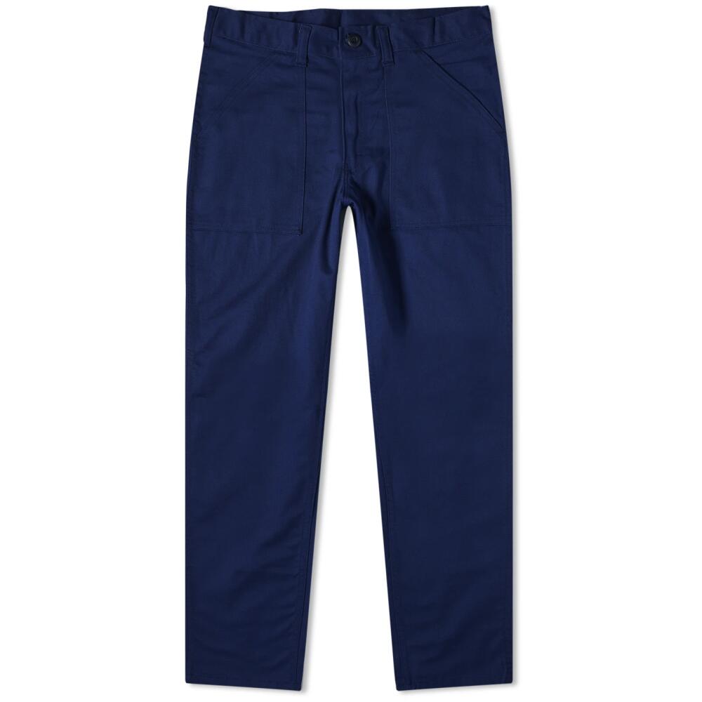 Stan Ray Men's Taper Fit 4 Pocket fatigue Pant in Navy Twill Cover