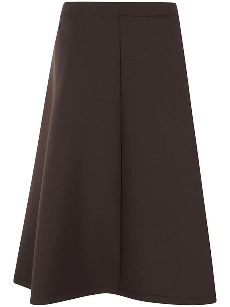 Tela flared A-line skirt - Brown Cover