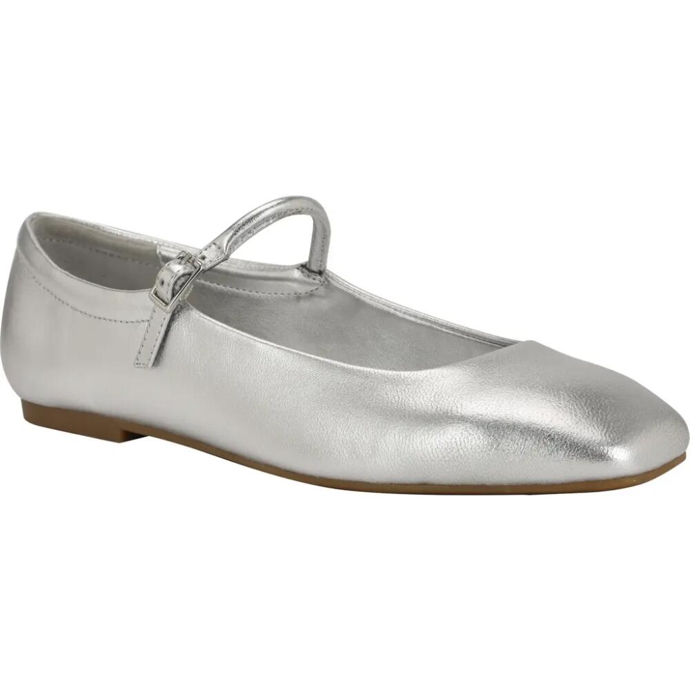 Calvin Klein Emery Mary Jane Flat in Silver Cover