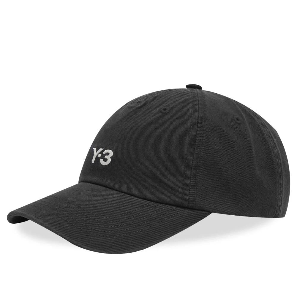 Y-3 Men's Dad Cap in Black Cover