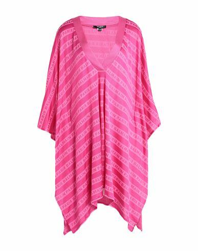 Balmain Woman Cover-up Fuchsia Viscose, Cotton Cover