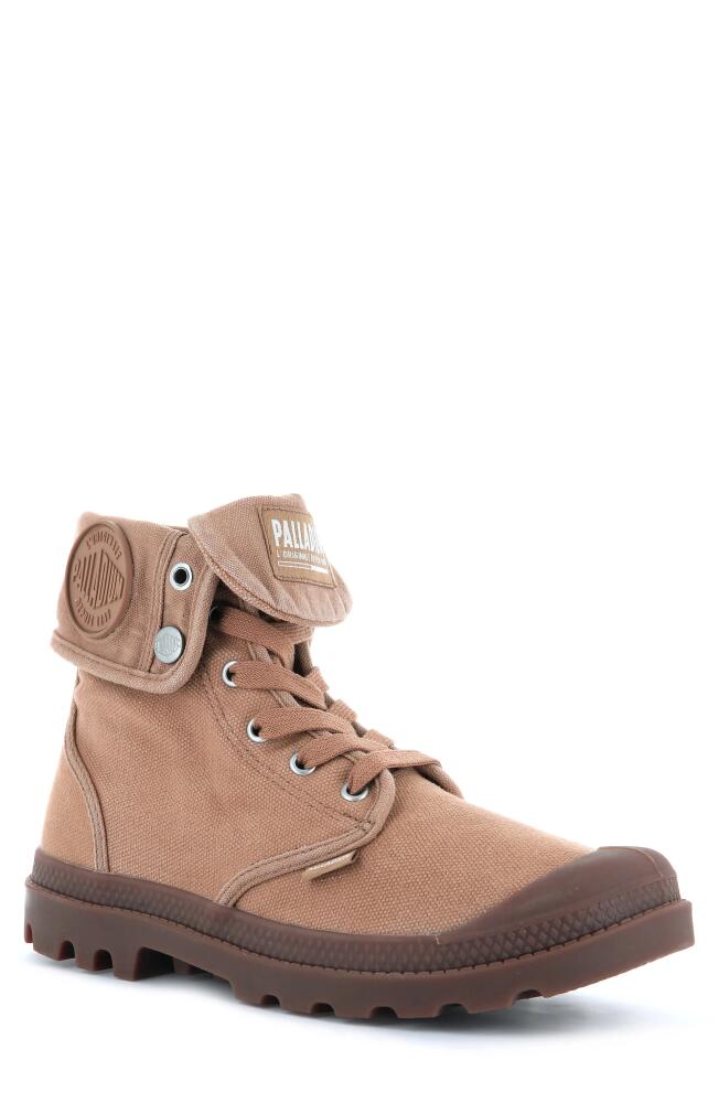 Palladium 'Baggy' Canvas Boot in Woodlin Cover