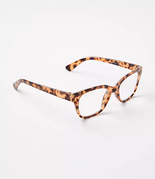 Loft Tortoiseshell Print Modern Reading Glasses Cover