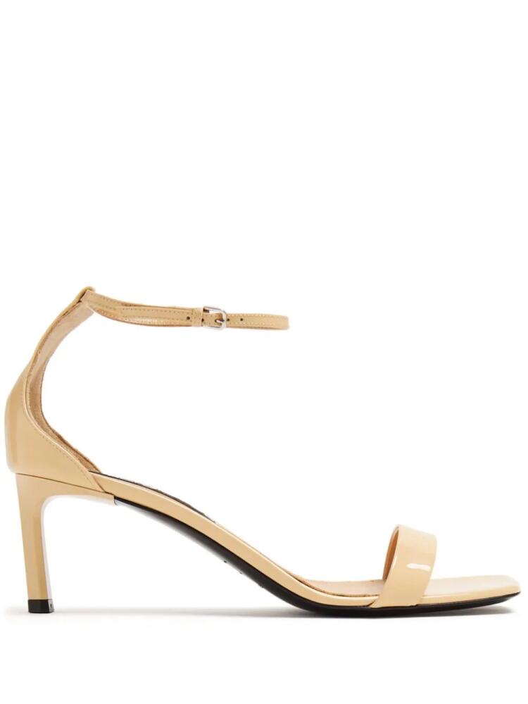 Sergio Rossi Liya 60mm patent leather sandals - Neutrals Cover