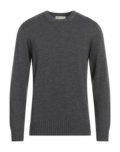 Piacenza Cashmere 1733 Man Sweater Lead Virgin Wool Cover