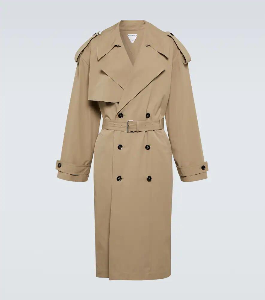 Bottega Veneta Cotton-blend trench coat Cover