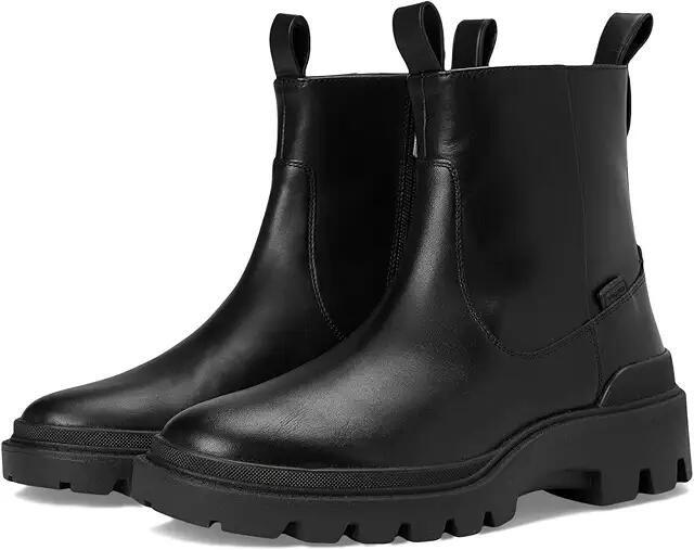 COACH Caiden Boot (Black) Men's Lace-up Boots Cover