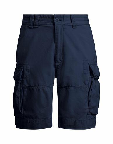 Polo Ralph Lauren 10.5-inch Classic Fit Twill Cargo Short Man Shorts & Bermuda Shorts Navy blue Cotton Cover