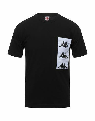 Kappa Man T-shirt Black Cotton Cover