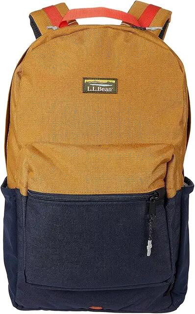 L.L.Bean Mountain Classic Cordura Pack (Classic Navy/Antique Gold) Backpack Bags Cover