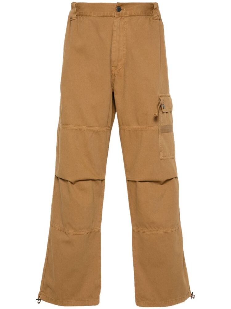 Moschino mid-rise cargo pants - Brown Cover