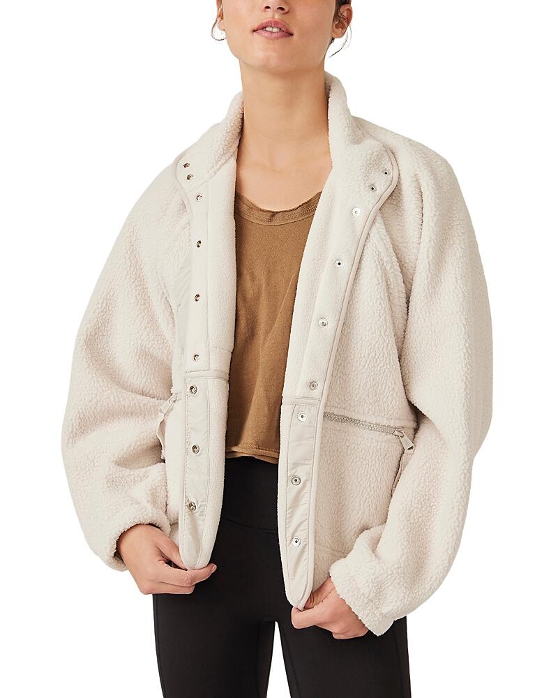 Free People Hit The Slopes Fleece Jacket Cover