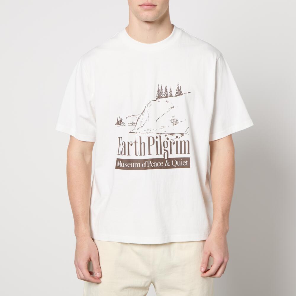 Museum of Peace & Quiet Earth Pilgrim Cotton-Jersey T-Shirt Cover