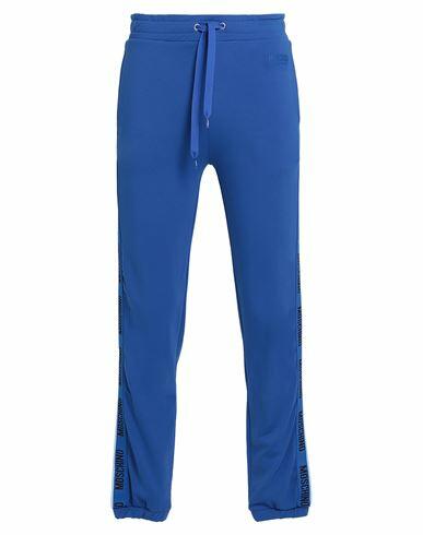 Moschino Man Sleepwear Blue Cotton, Elastane Cover