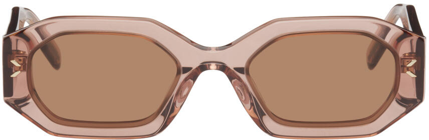 MCQ Pink Geometrical Sunglasses Cover